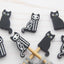 Skeleton Cat Stitch Stoppers