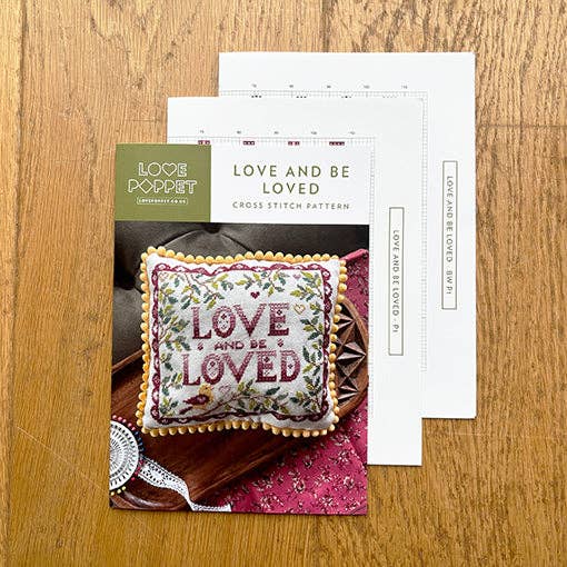 Love and Be Loved Cross-Stitch Kit