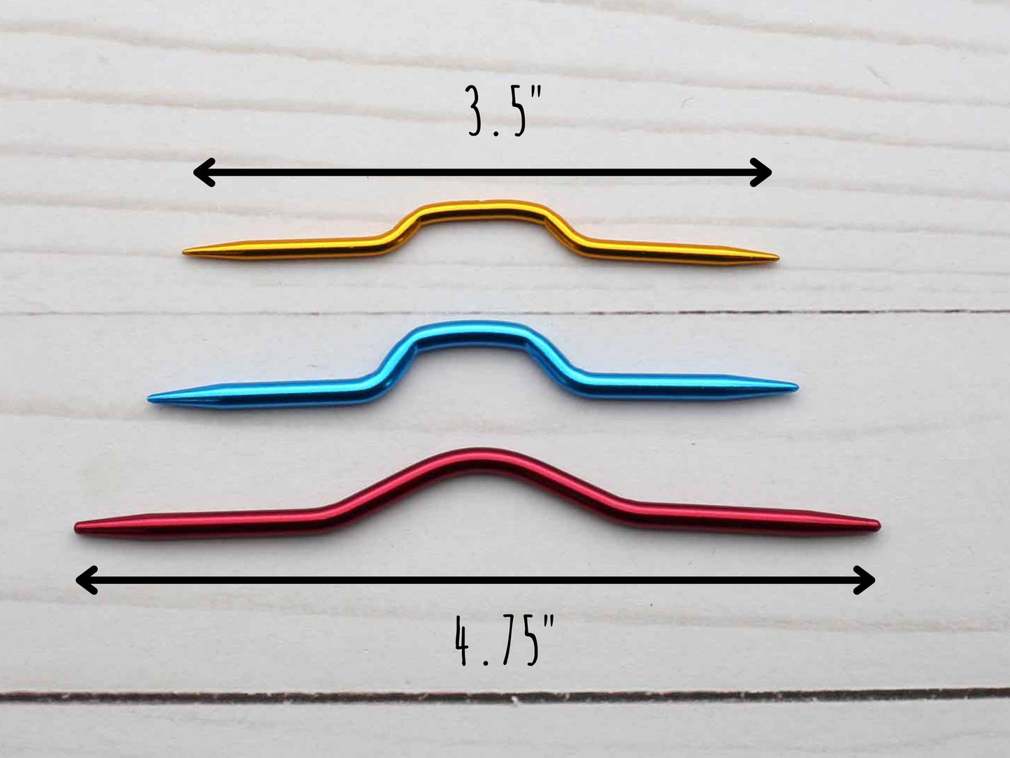 Set of 3 Cable Needles / Stitch Holders