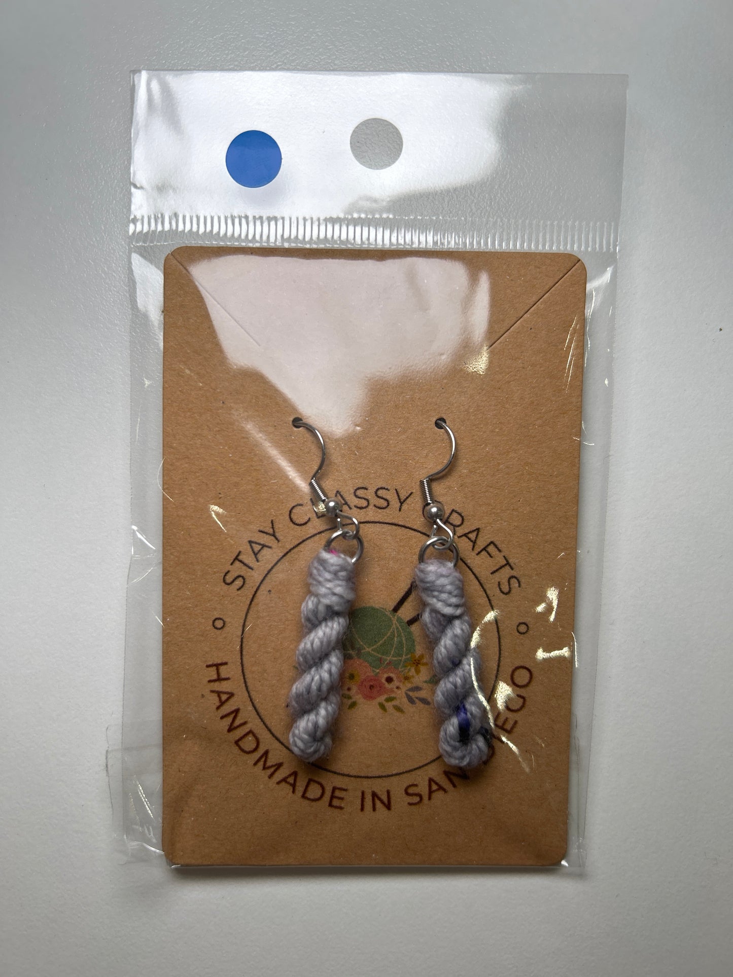 Yarn Skein Earrings