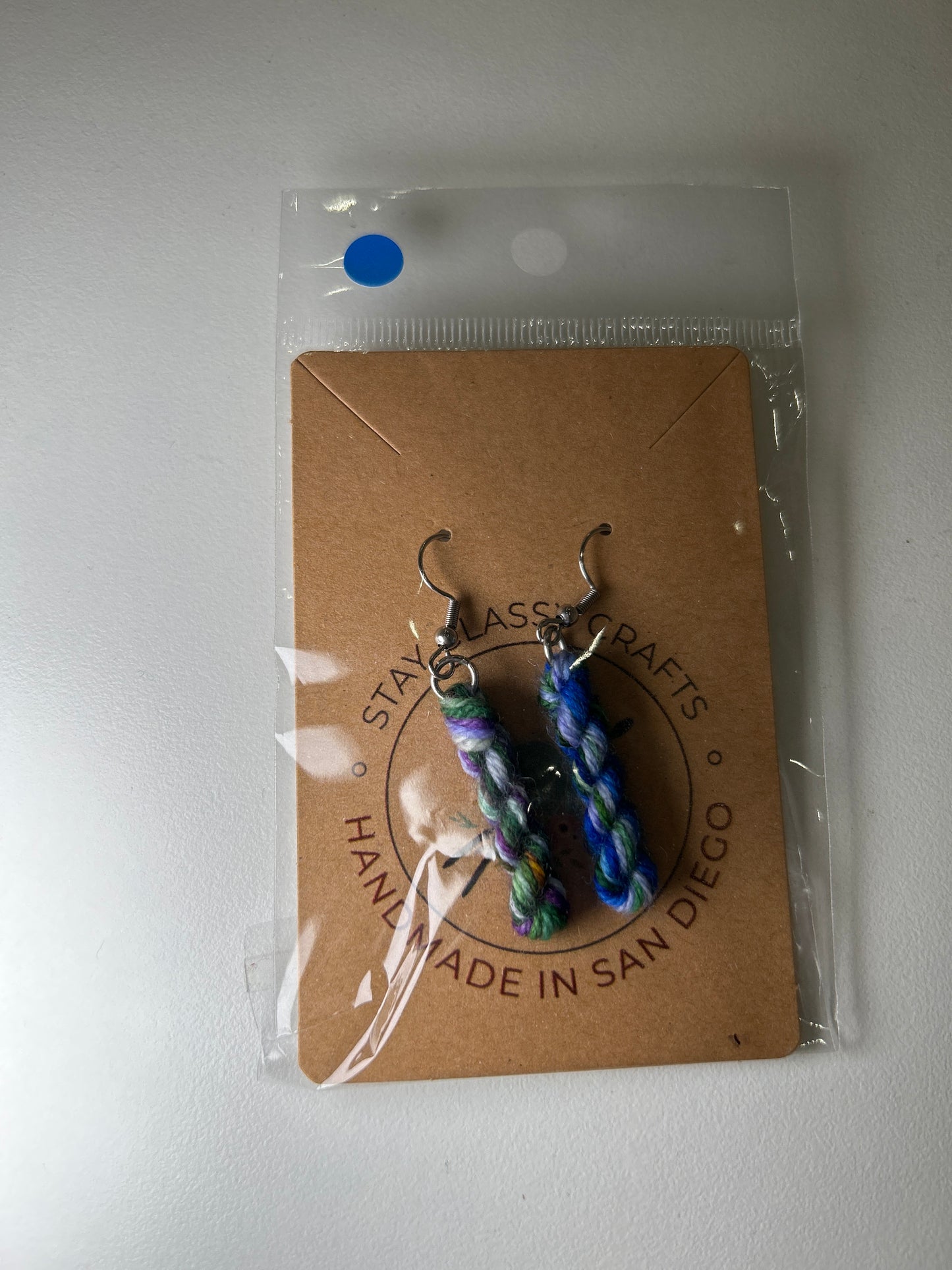 Yarn Skein Earrings