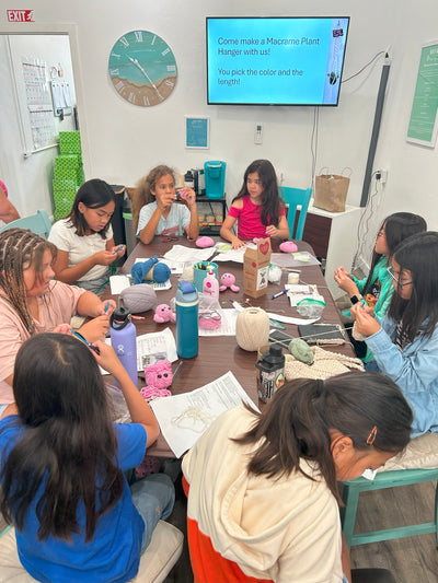 Homeschool Fiber Arts Collective (Ages 8.5 – 12) - Thursdays 10:30A - 12 P