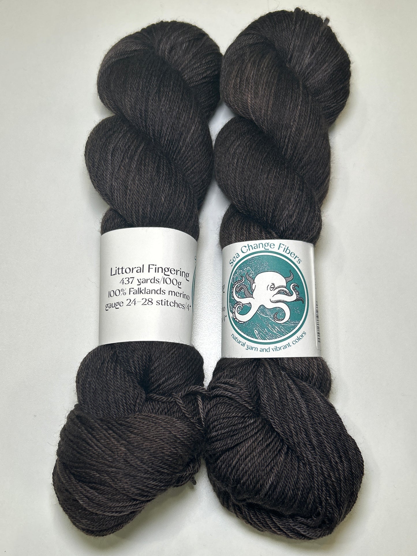 Sea Change Fibers Littoral Fingering ✧ 100% Falklands Merino