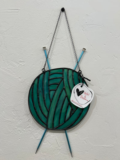 Stained Glass Yarn Art by HeArt of Resistance (Large Size)