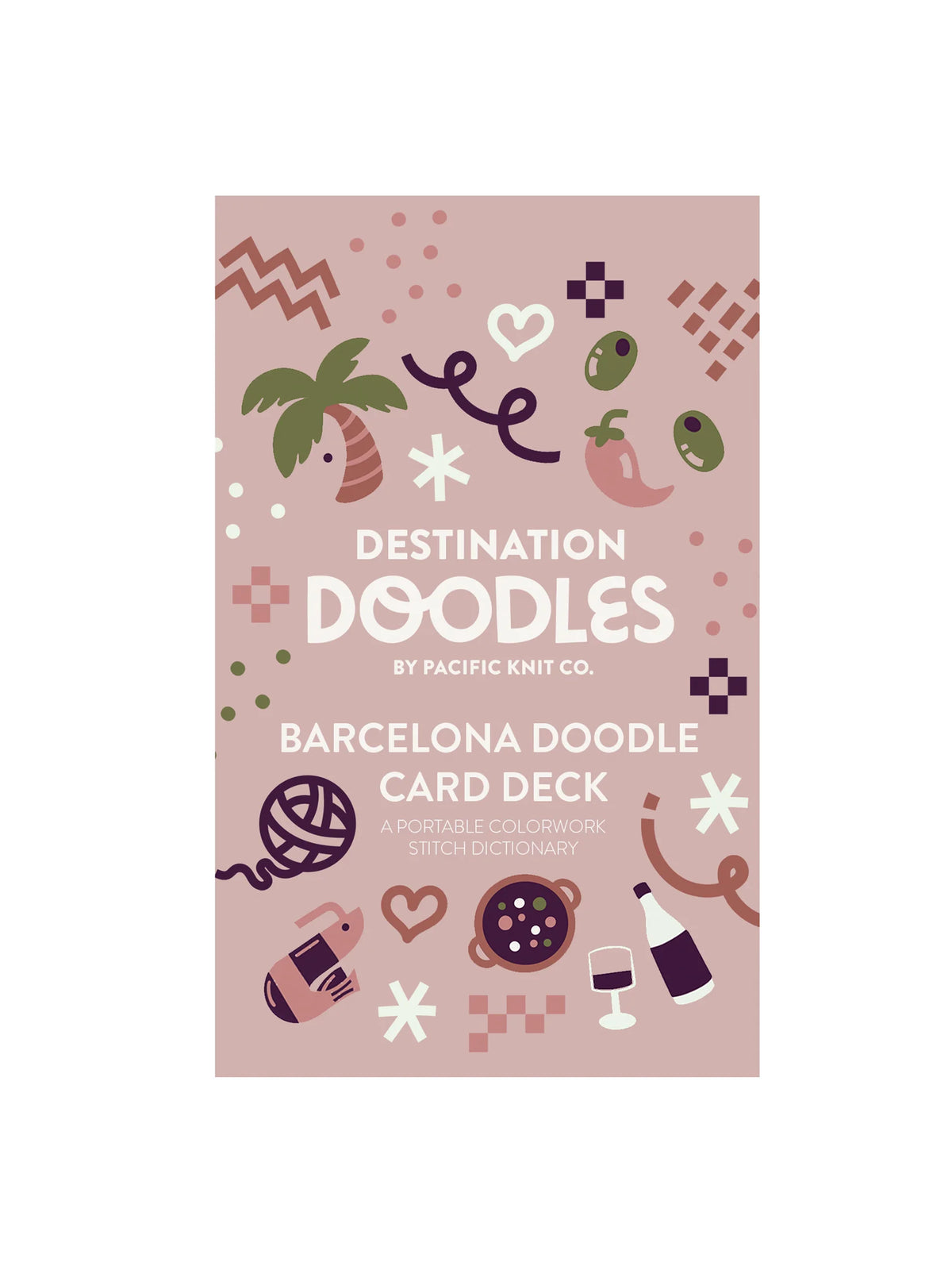 Doodle Knit Card Deck - Destination