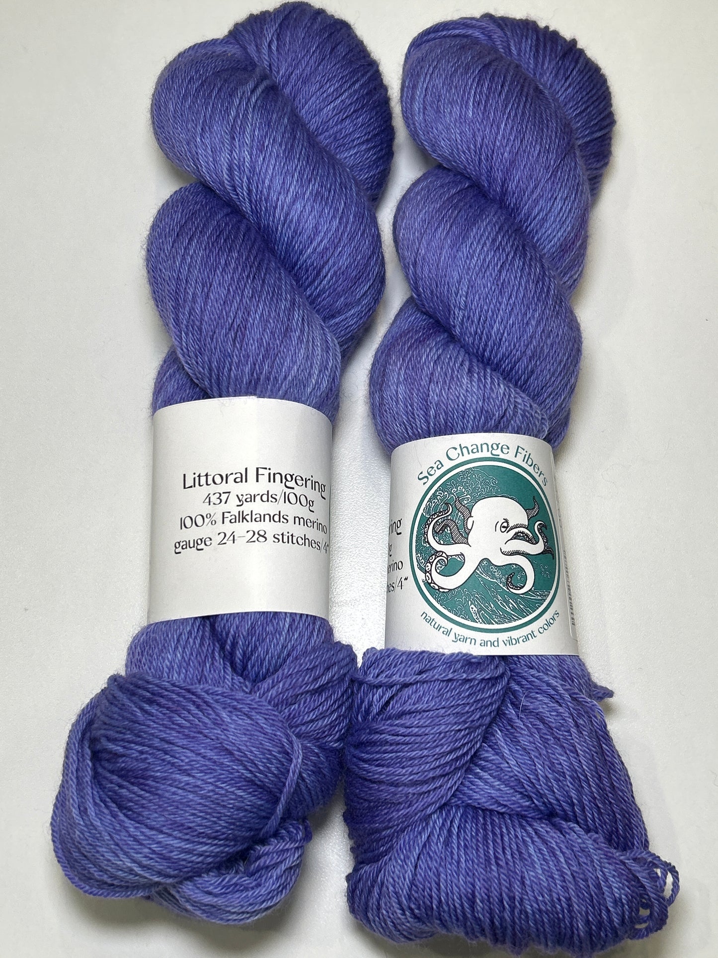 Sea Change Fibers Littoral Fingering ✧ 100% Falklands Merino