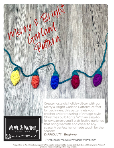 Merry & Bright Garland Pattern