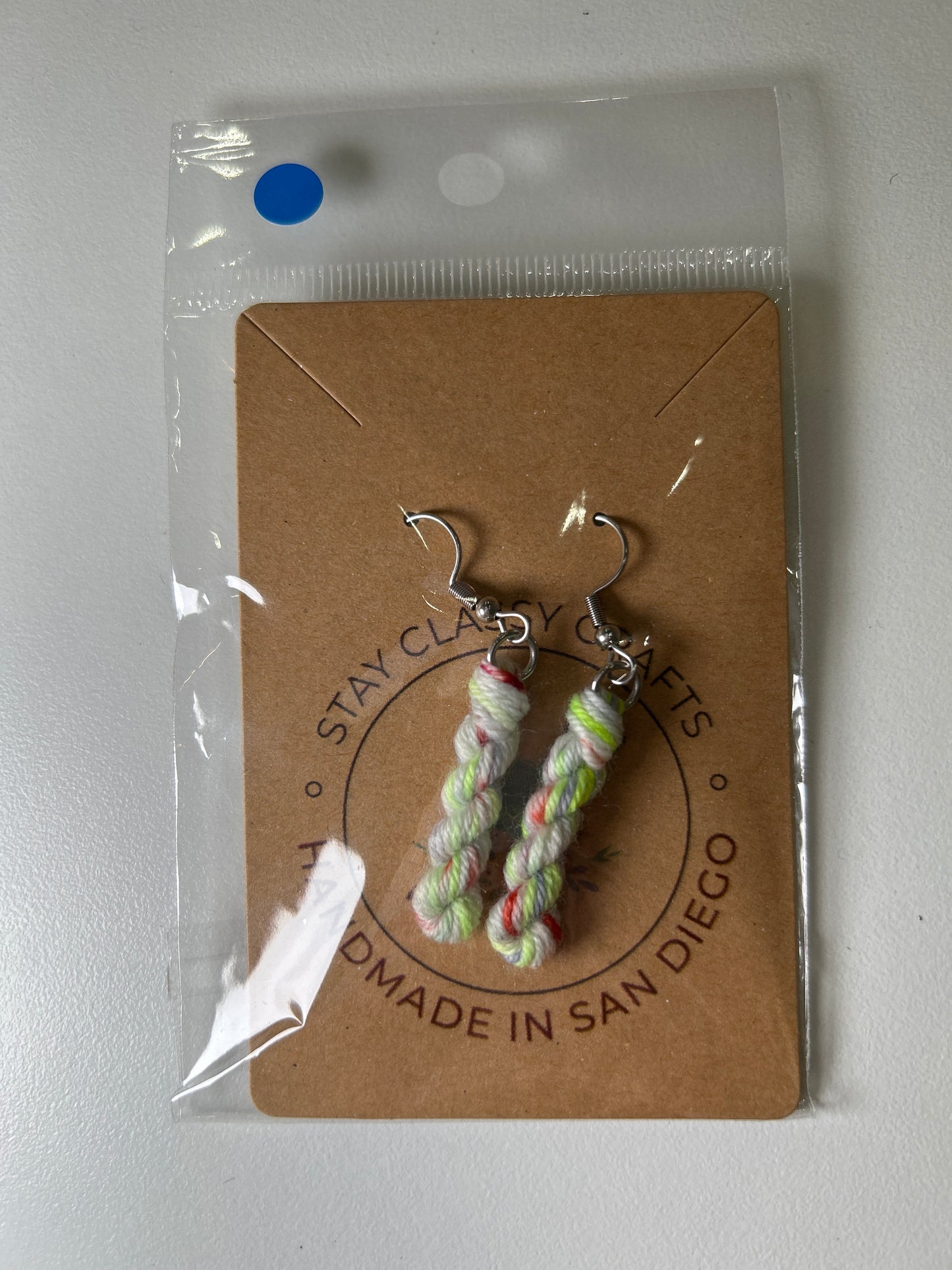 Yarn Skein Earrings