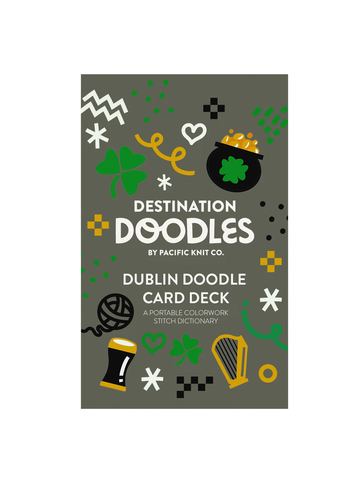 Doodle Knit Card Deck - Destination