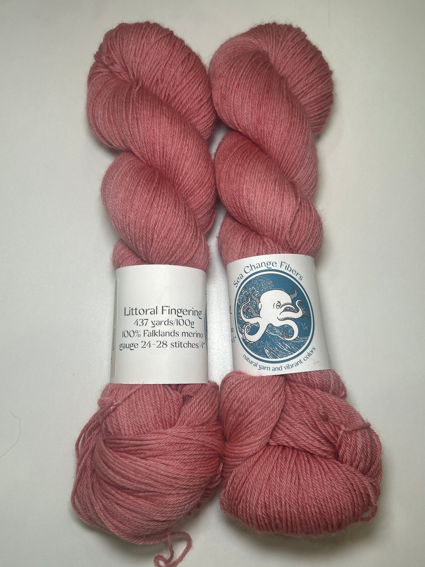 Sea Change Fibers Littoral Fingering ✧ 100% Falklands Merino