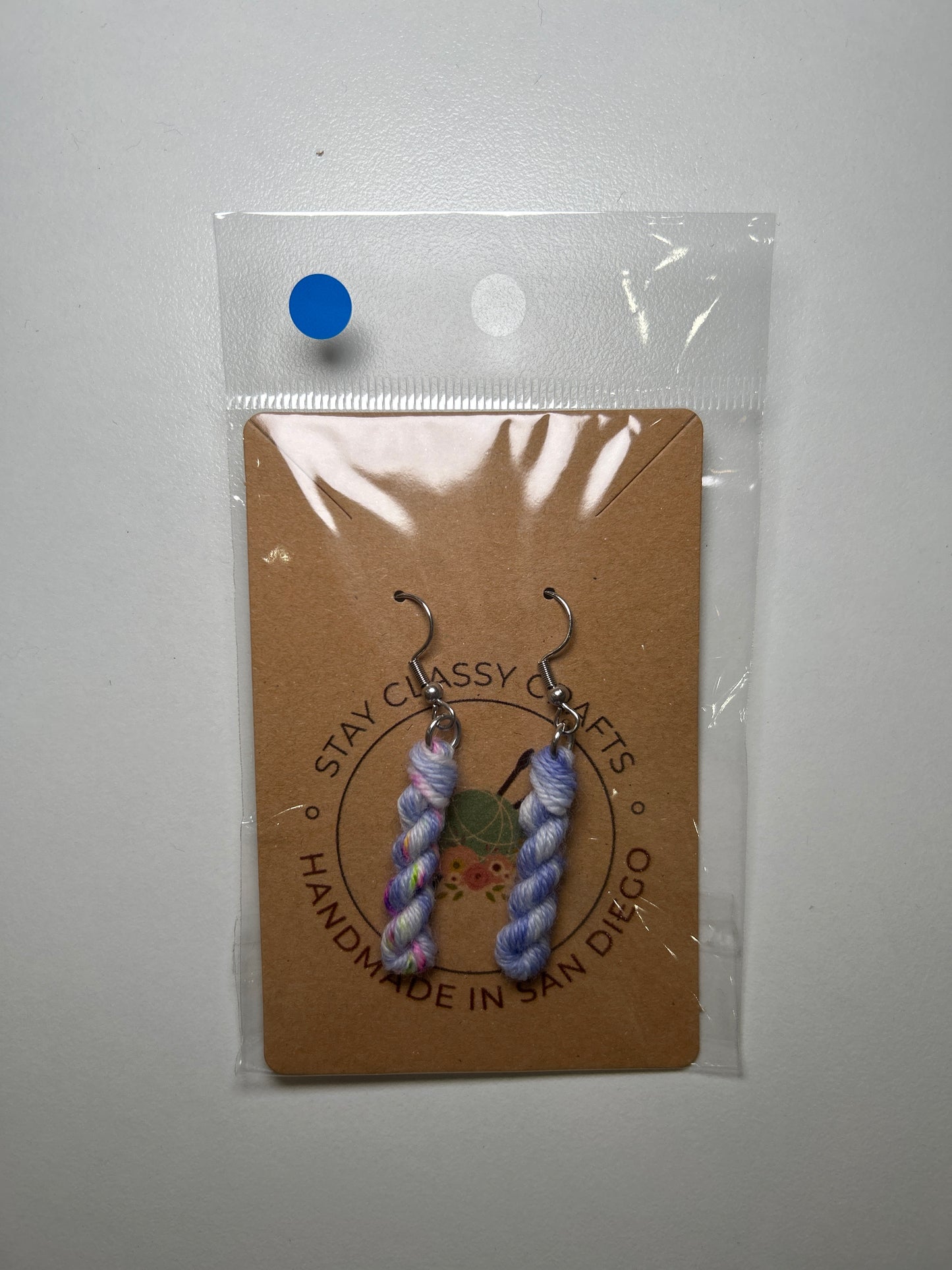 Yarn Skein Earrings