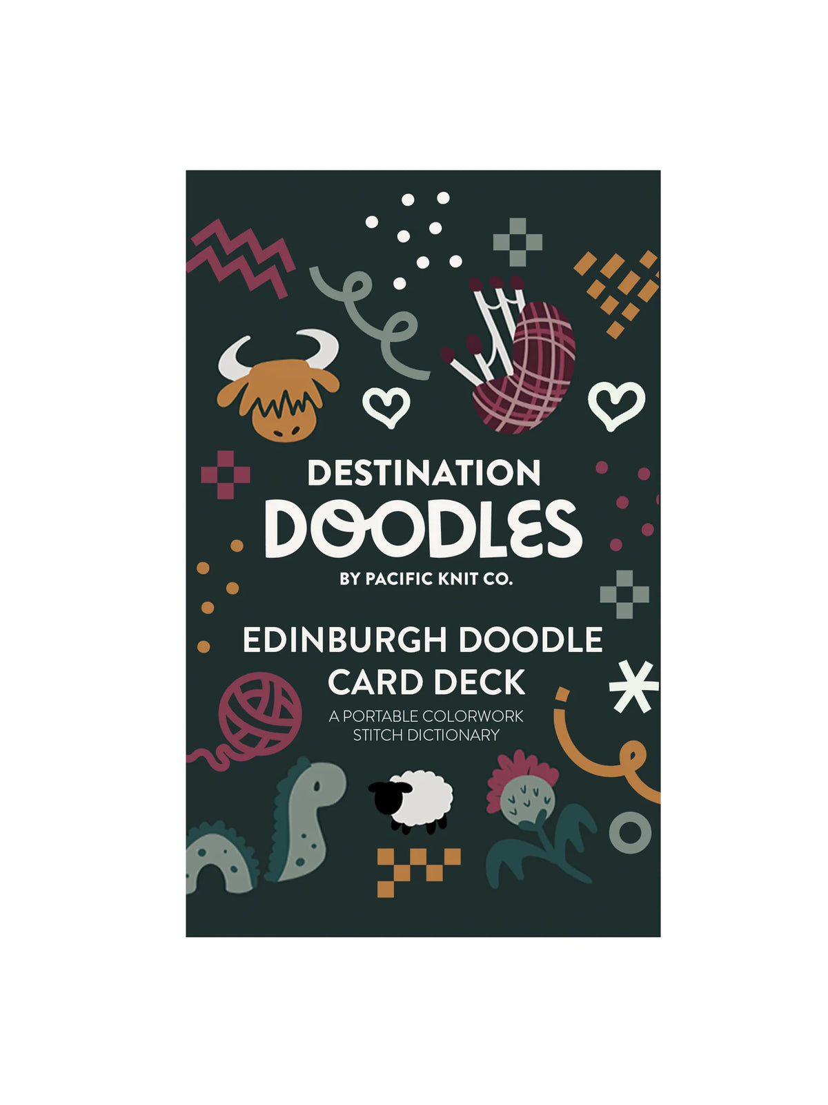 Doodle Knit Card Deck - Destination