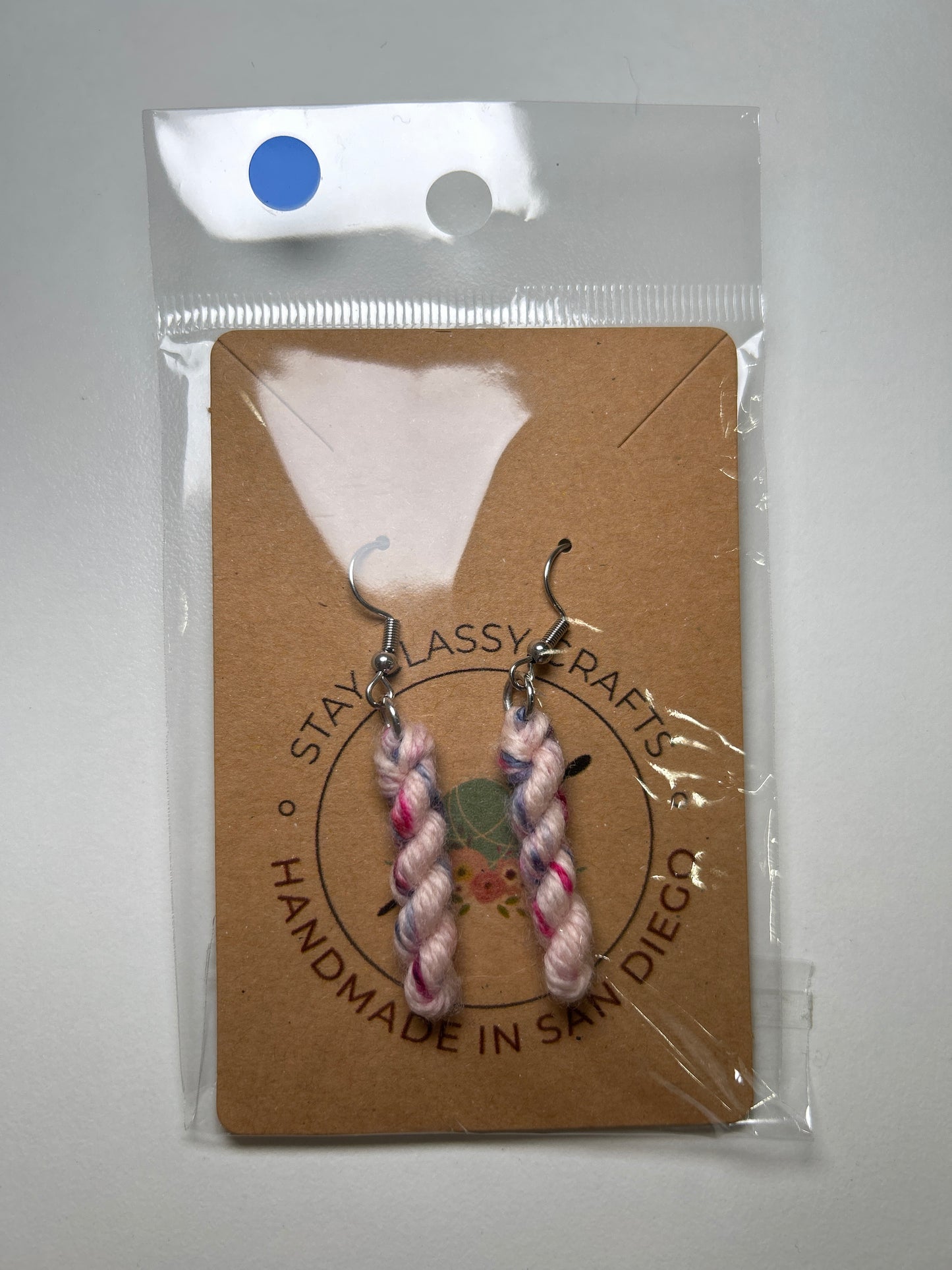 Yarn Skein Earrings