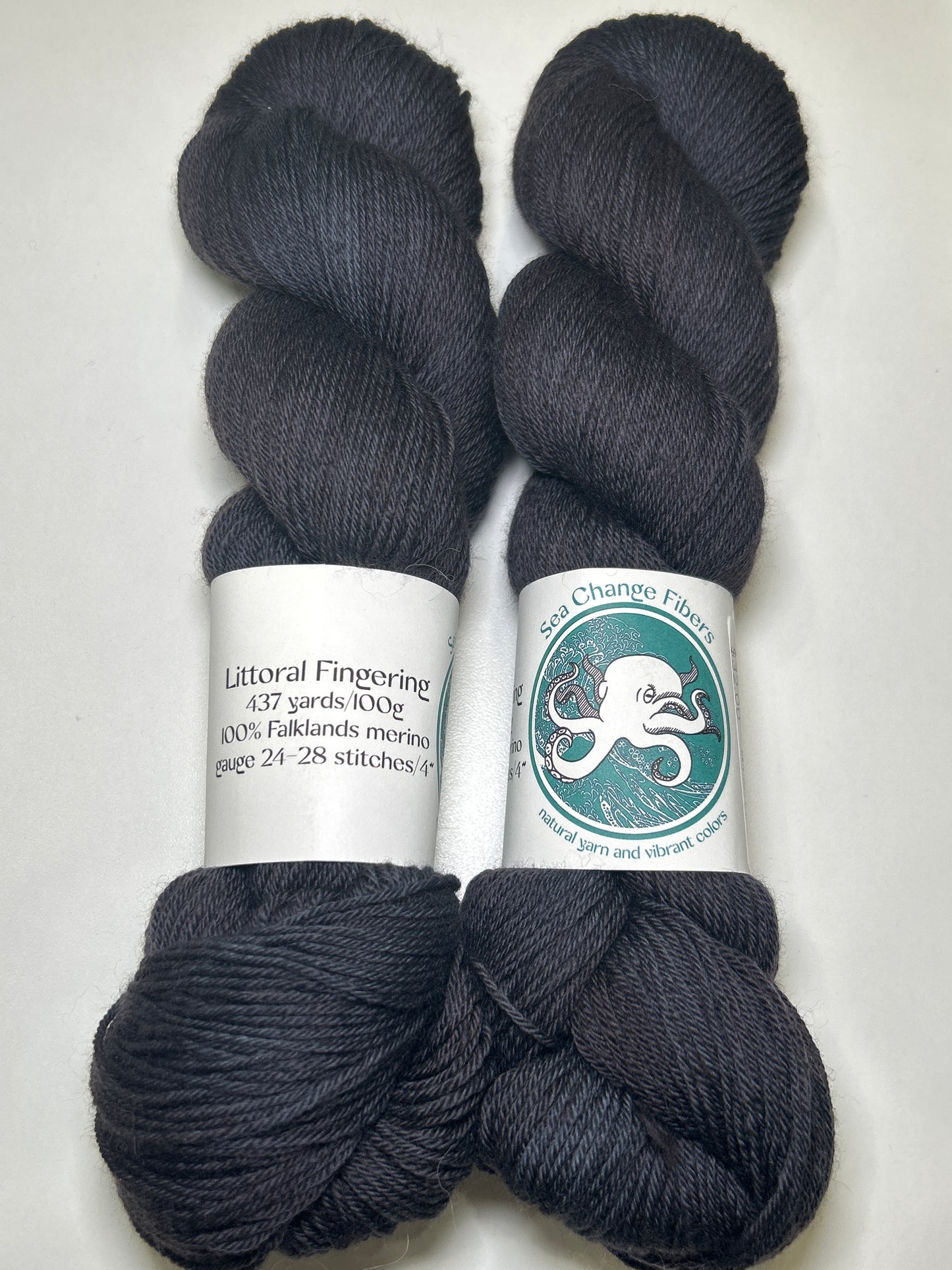 Sea Change Fibers Littoral Fingering ✧ 100% Falklands Merino