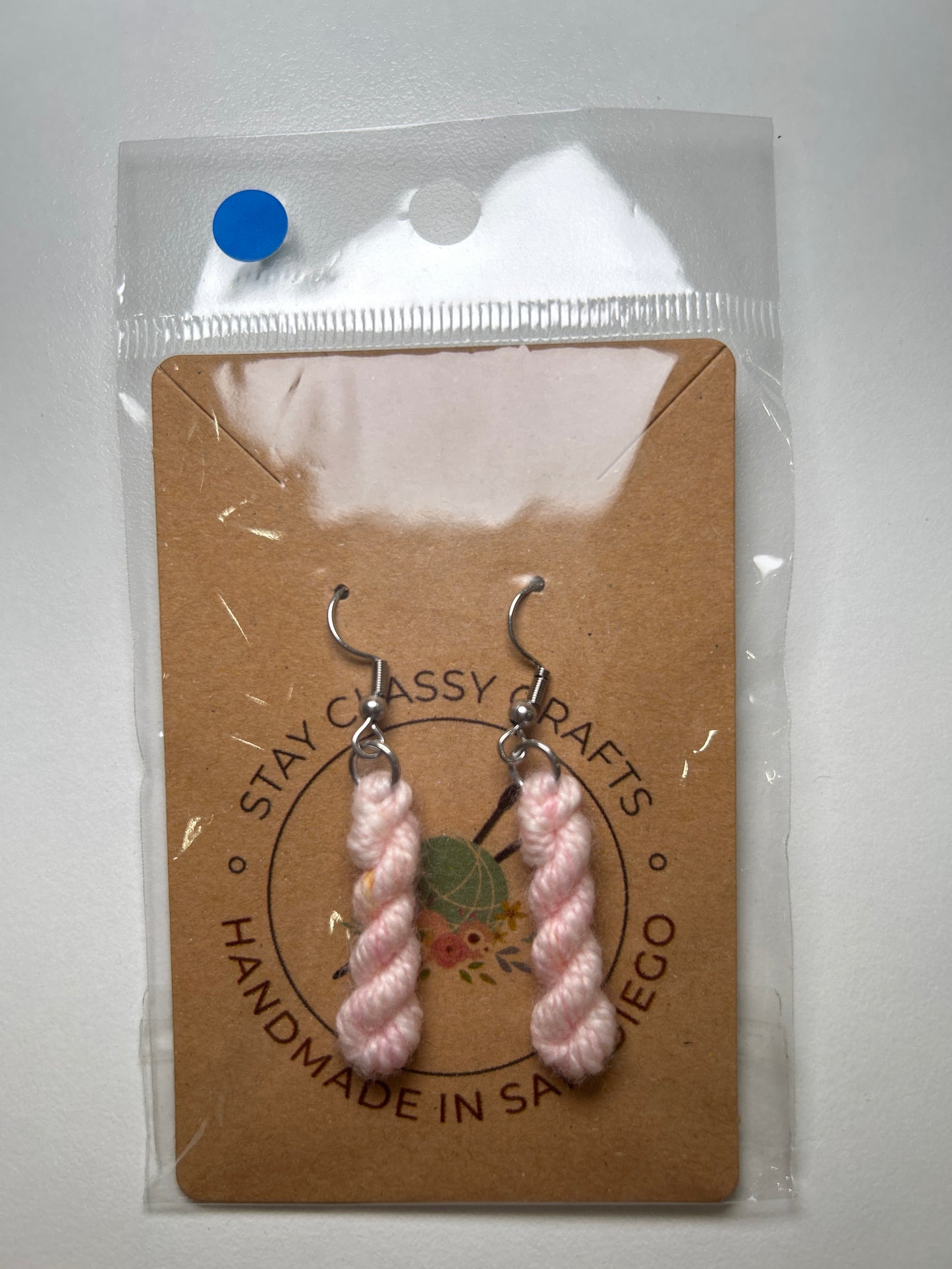 Yarn Skein Earrings