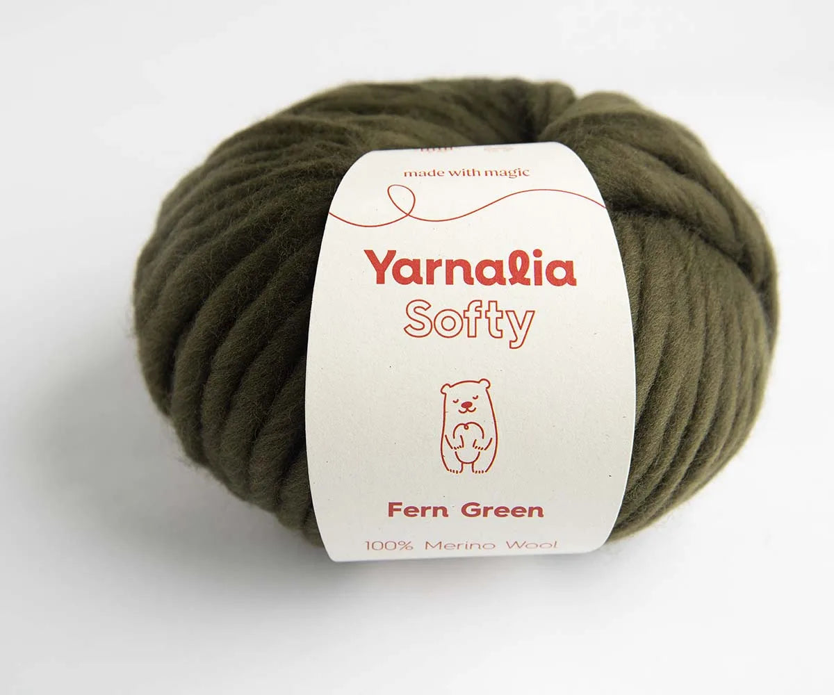 Yarnalia Softy Bulky Weight 100% Merino Wool