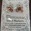 Crochet Crystal Stitch Markers - Set of 6