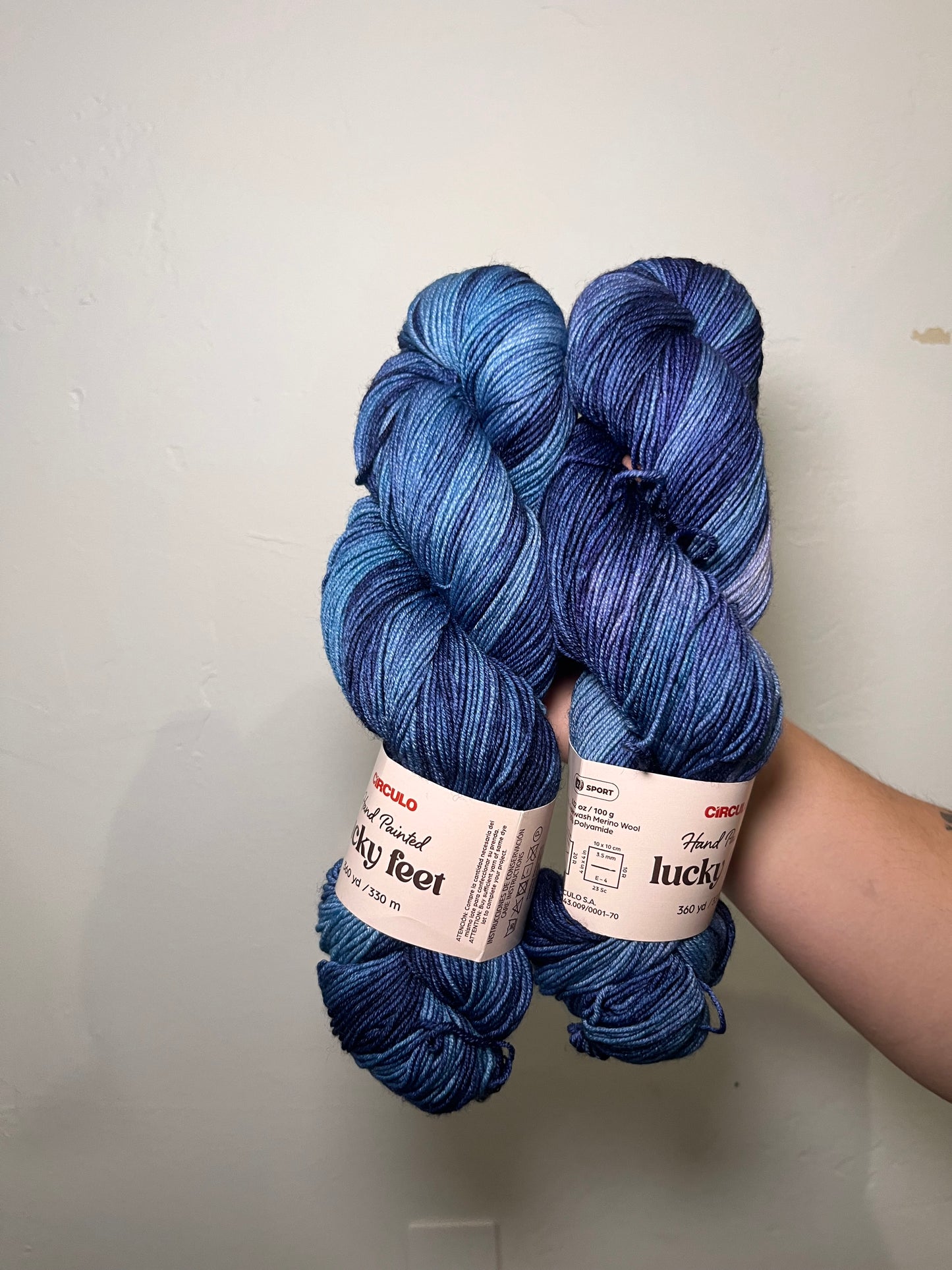 Lucky Feet Sock Yarn - Superwash Merino & Polyamide Blend