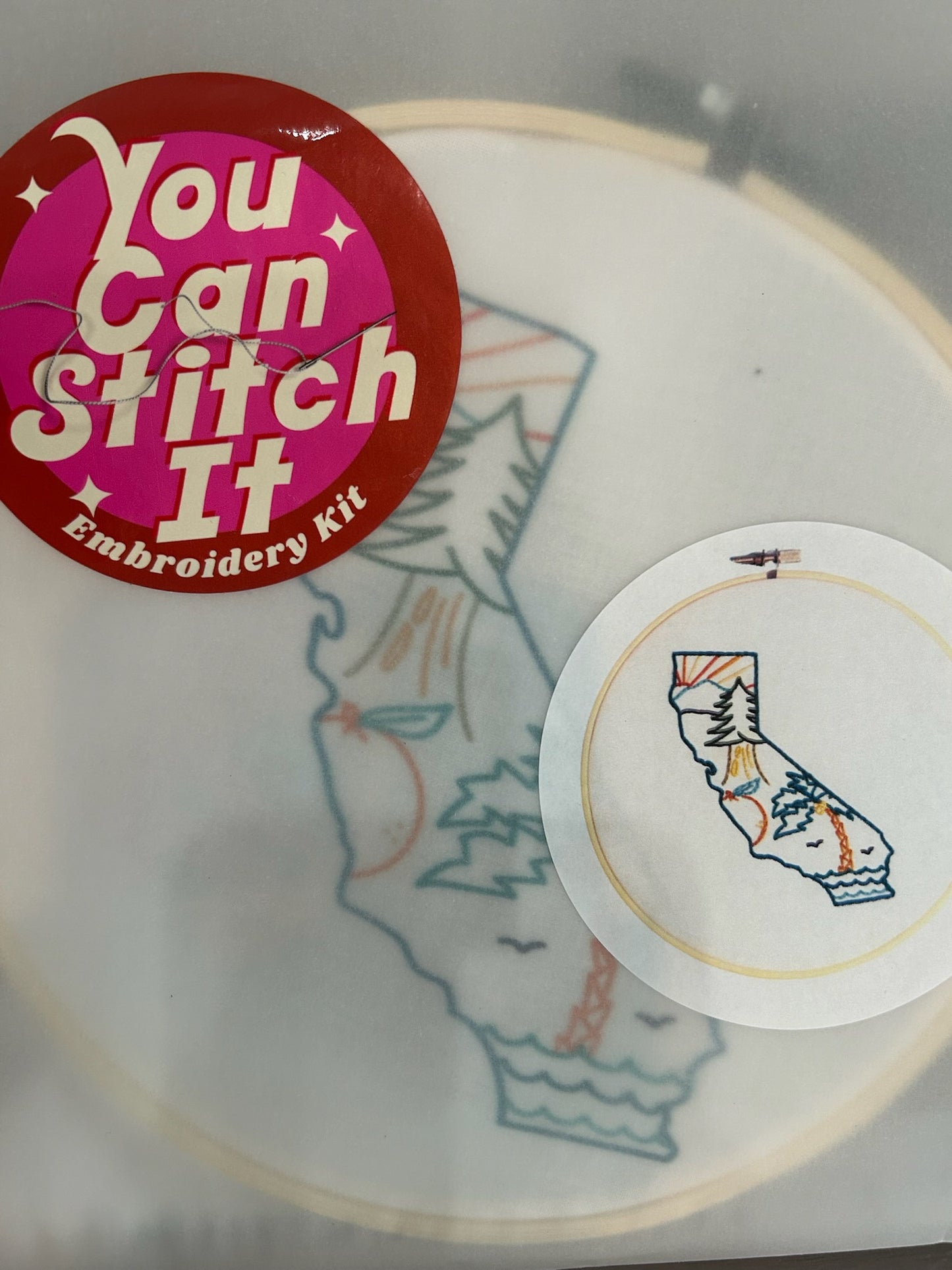 California Embroidery Kit