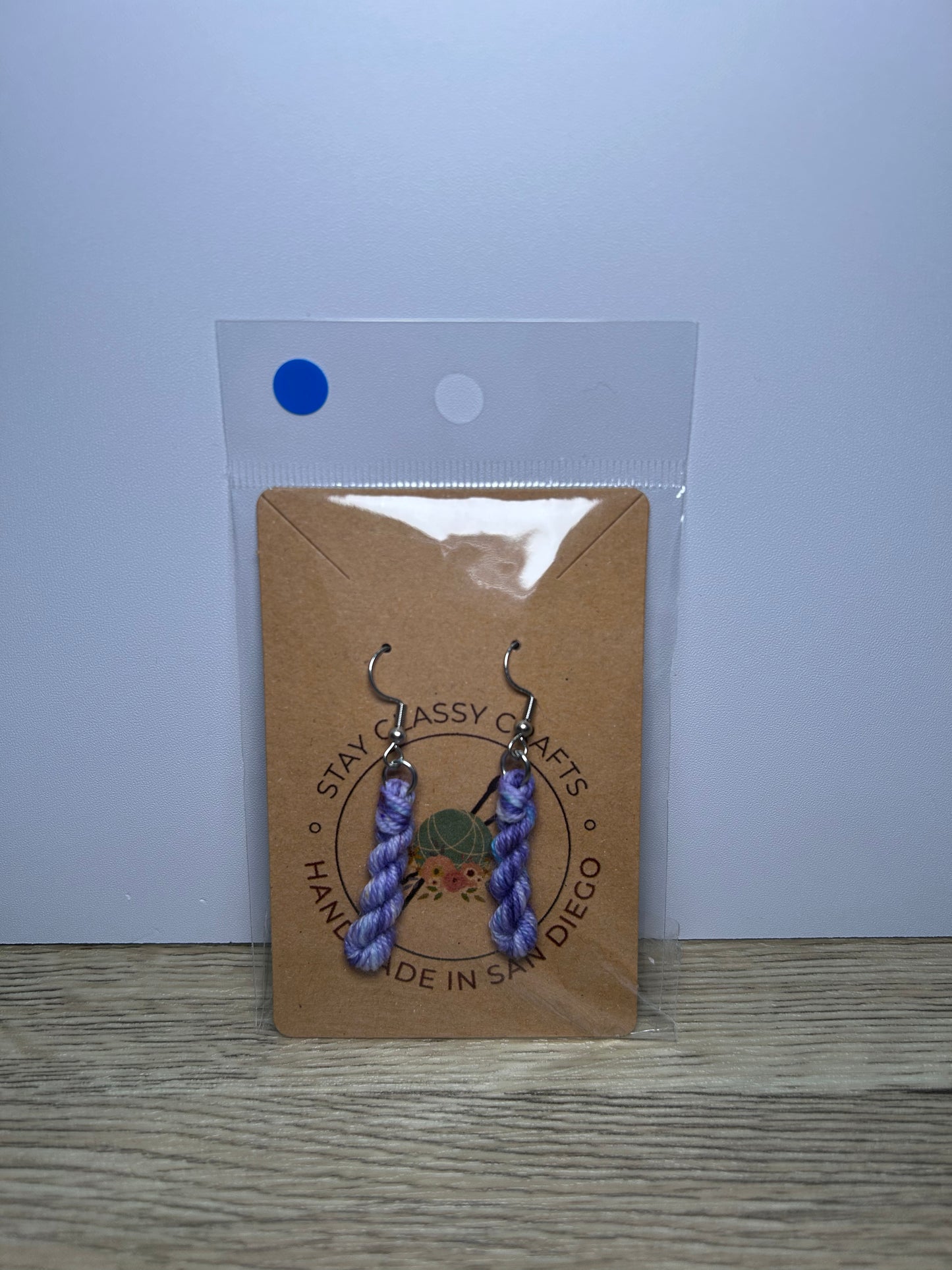 Yarn Skein Earrings