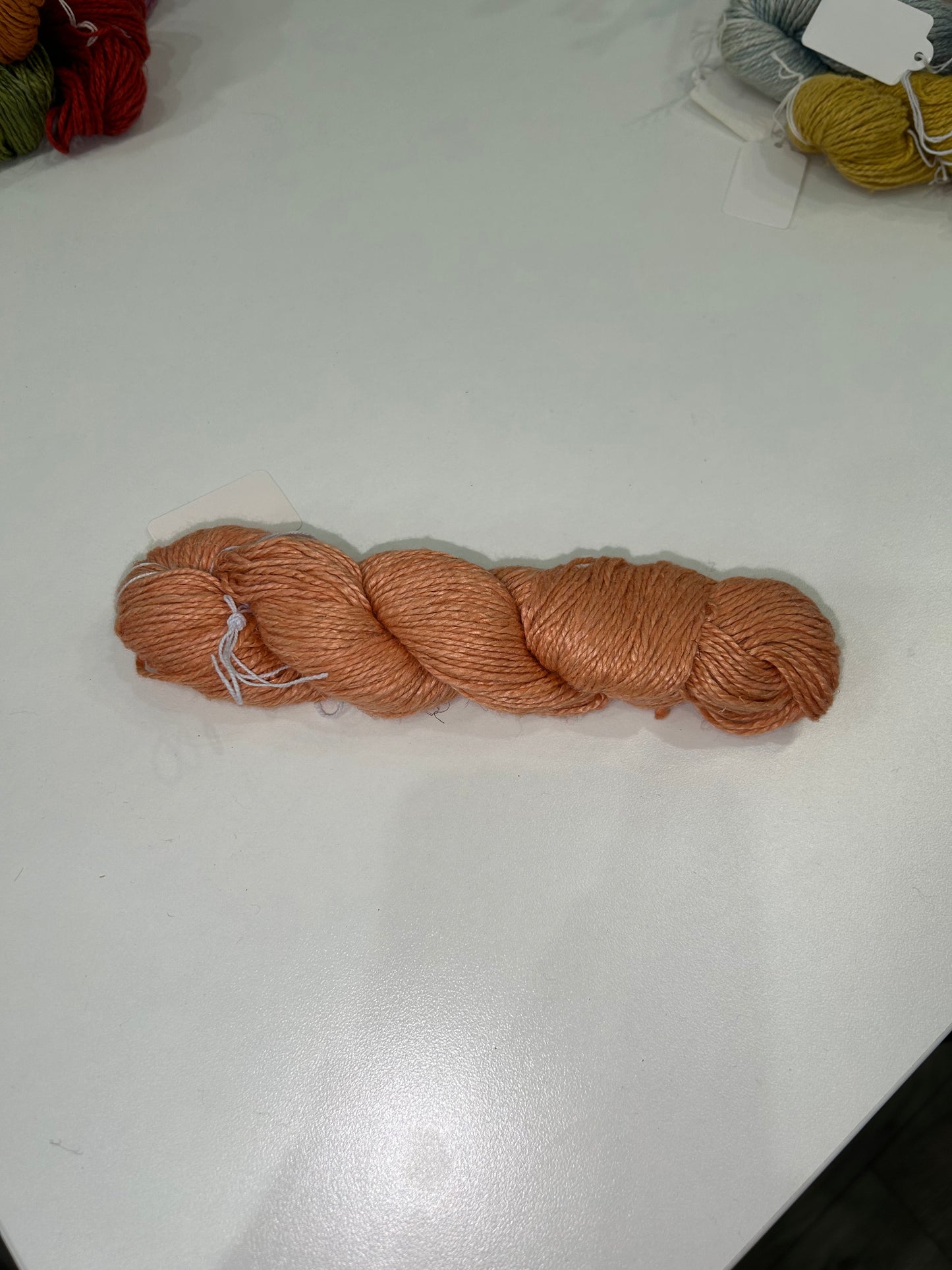 Herbal Dyed Sport Weight Silk - recycled Yarn