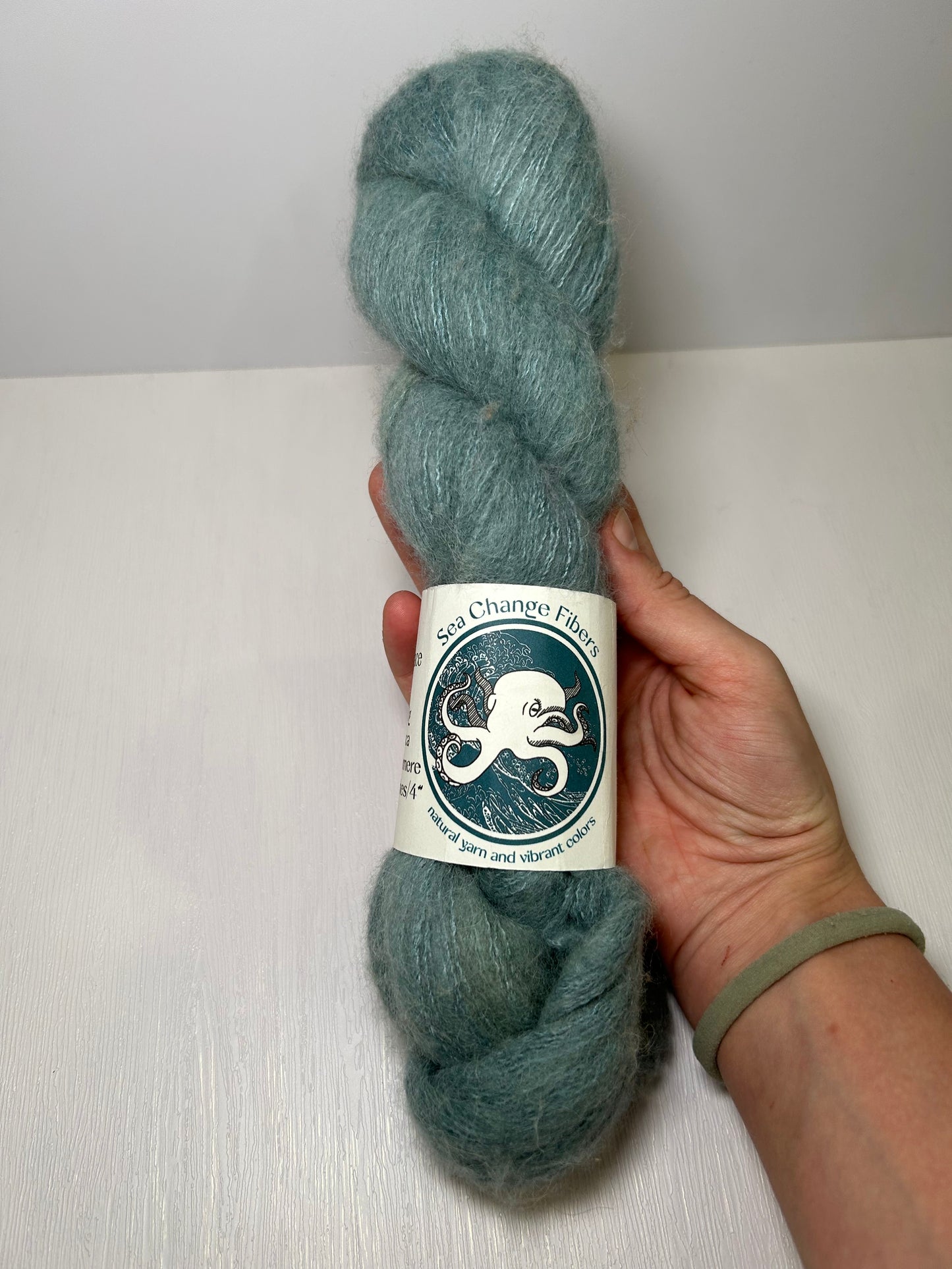 Sea Change Fibers Sea Foam Lace