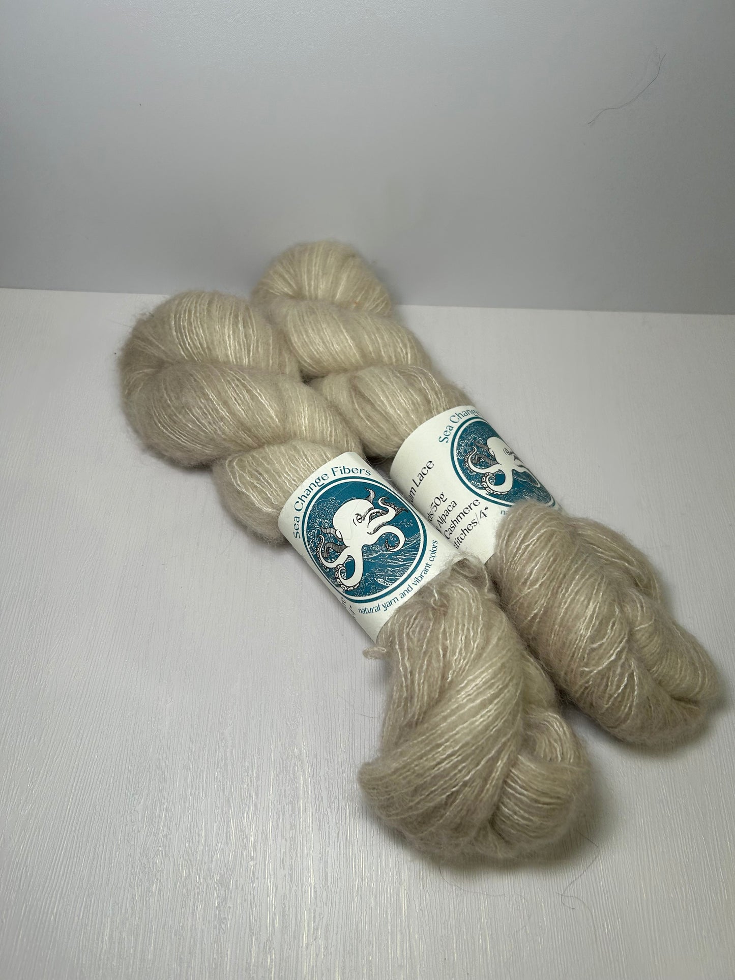 Sea Change Fibers Sea Foam Lace