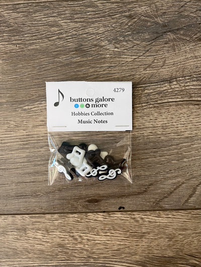 Music Note Buttons