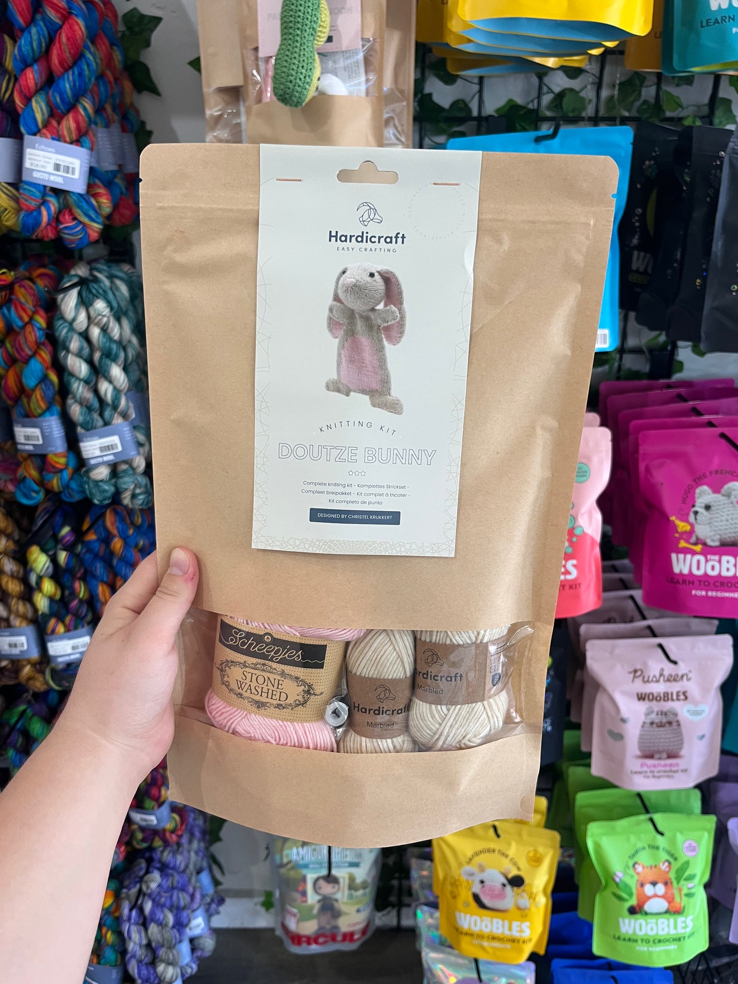 Doutze Rabbit Knitting Kit