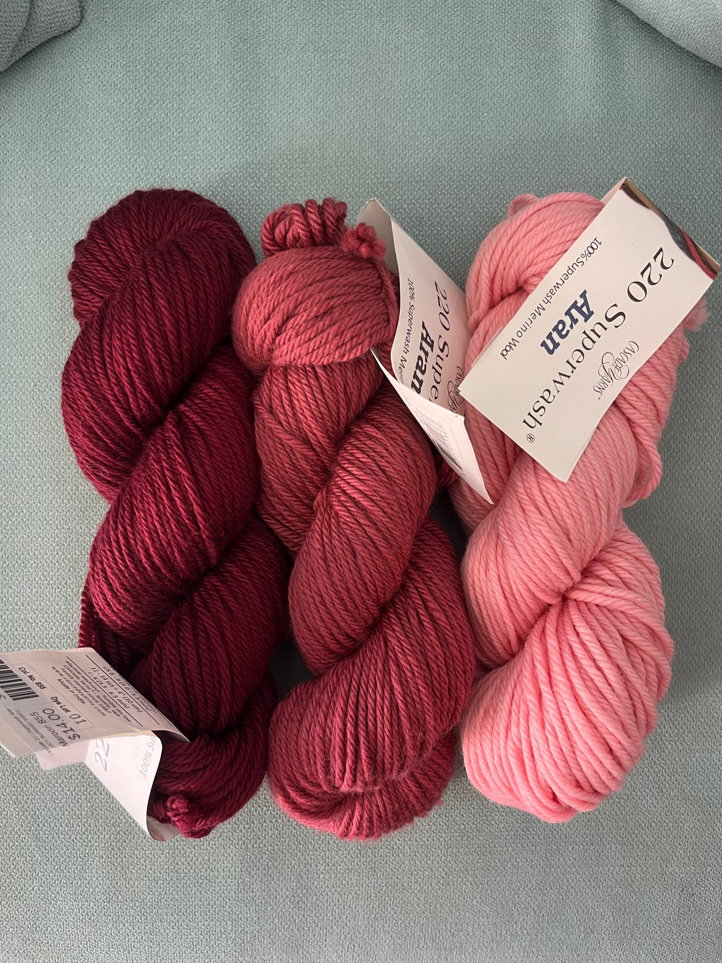 Cascade 220 Superwash Aran - 100% Superwash Merino