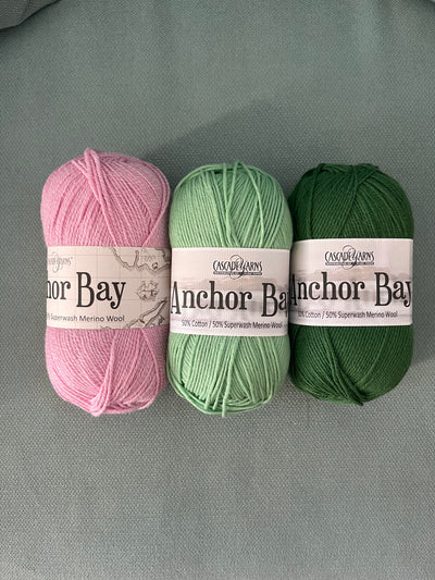 Anchor Bay by Cascade Yarns - 50% Cotton 50% Superwash Merino