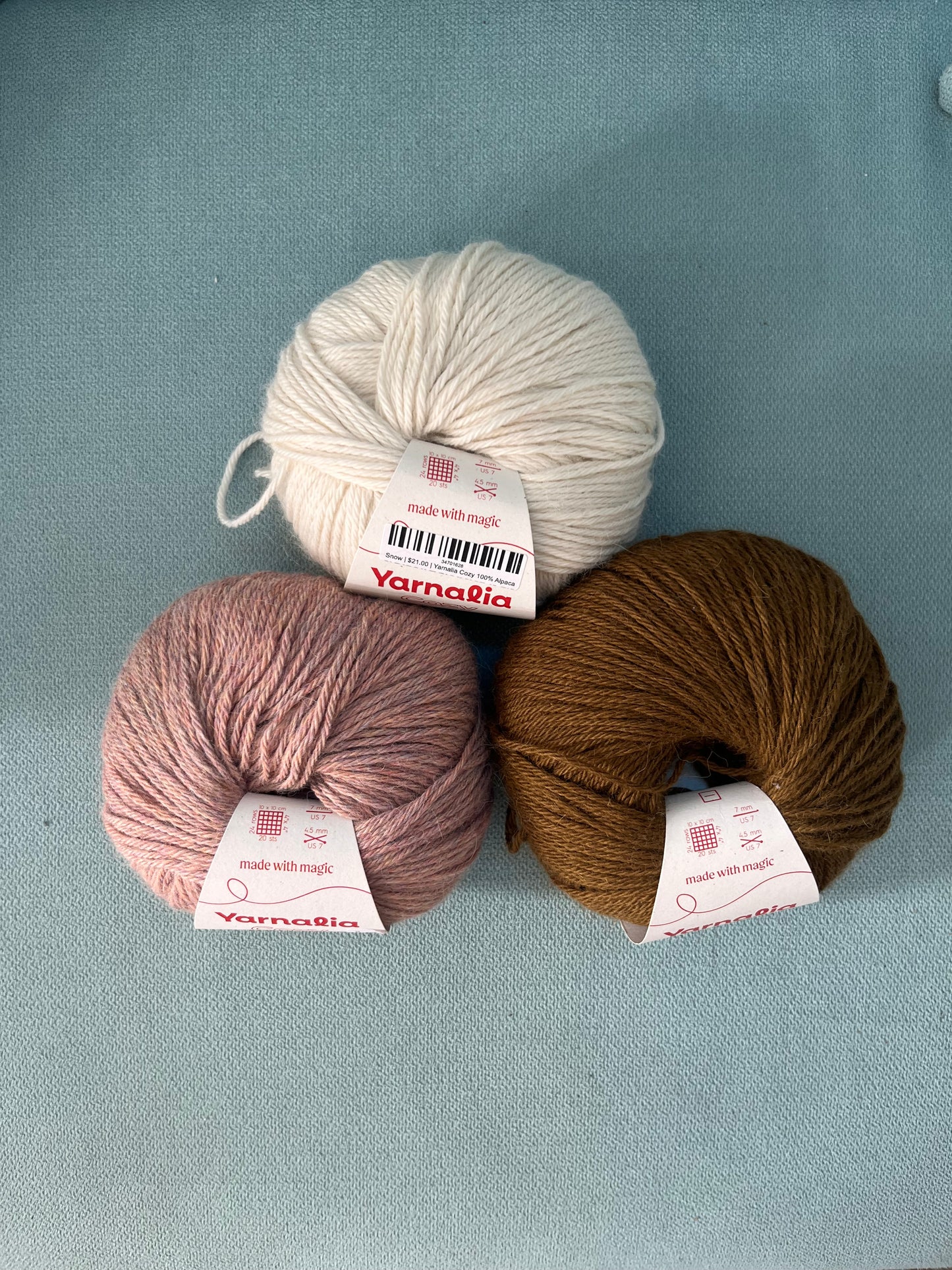Yarnalia Cozy 100% Alpaca