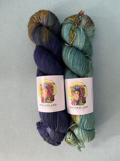 Wonderland Dyeworks Poetic Fingering