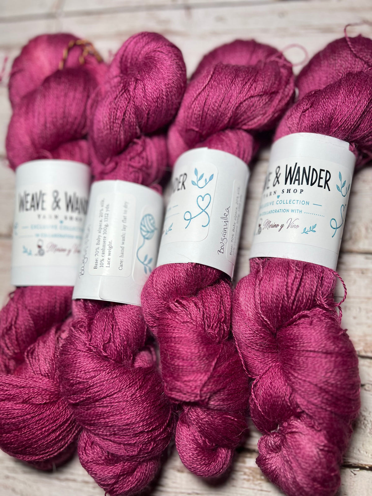 Weave & Wander Exclusive Collection  - Lace Weight