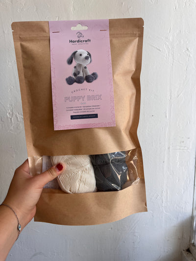 DIY Crochet Kit - Brix Puppy