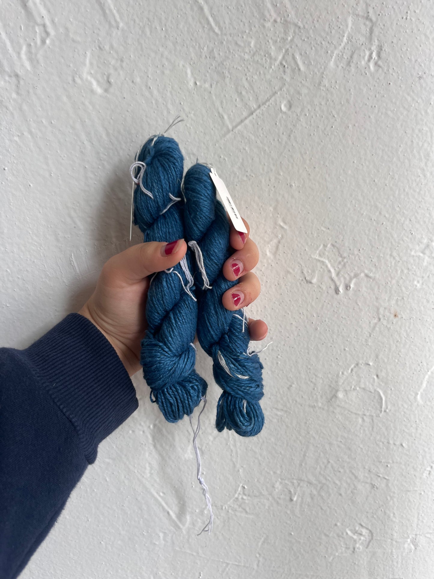Herbal Dyed Sport Weight Silk - recycled Yarn