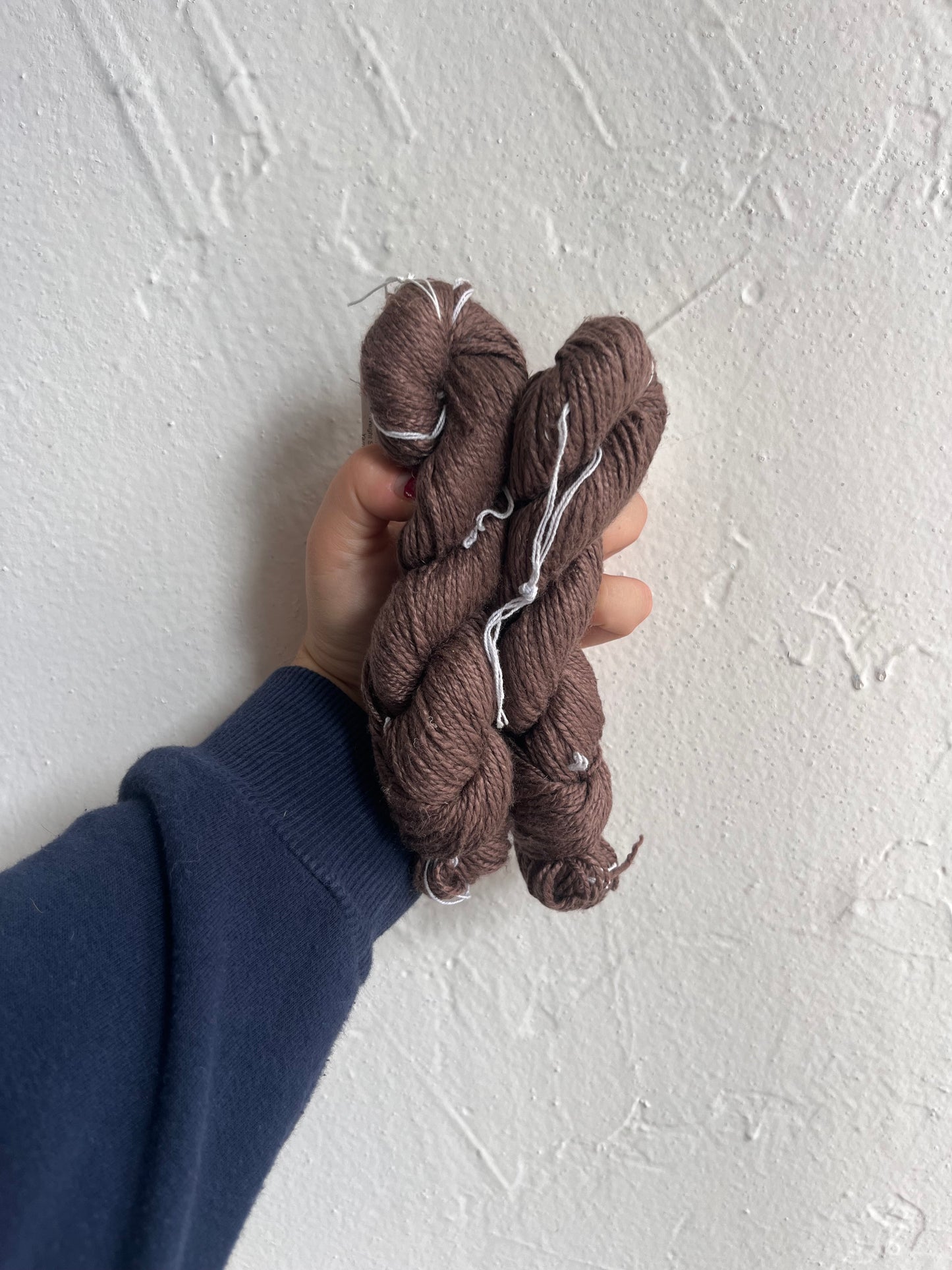 Herbal Dyed Sport Weight Silk - recycled Yarn
