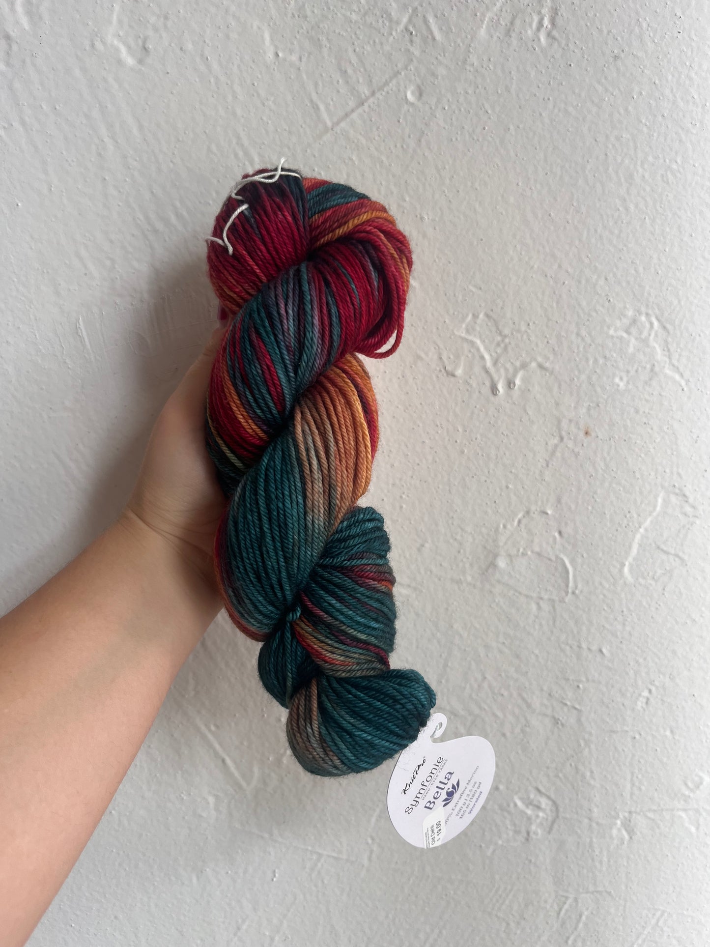 Symfonie Hand Dyed Bella Variegated- Superwash Merino
