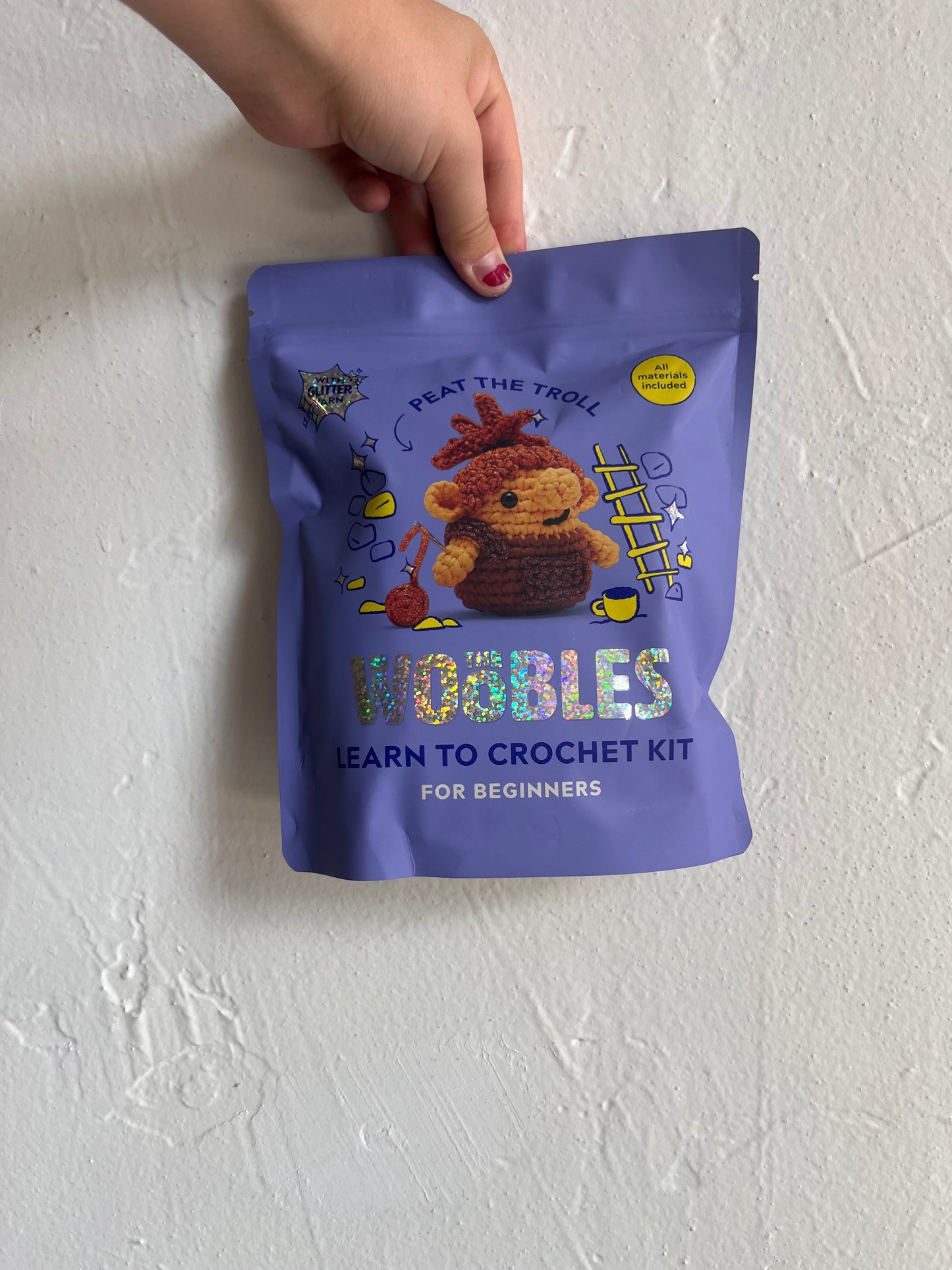 Peat the Troll Crochet Kit