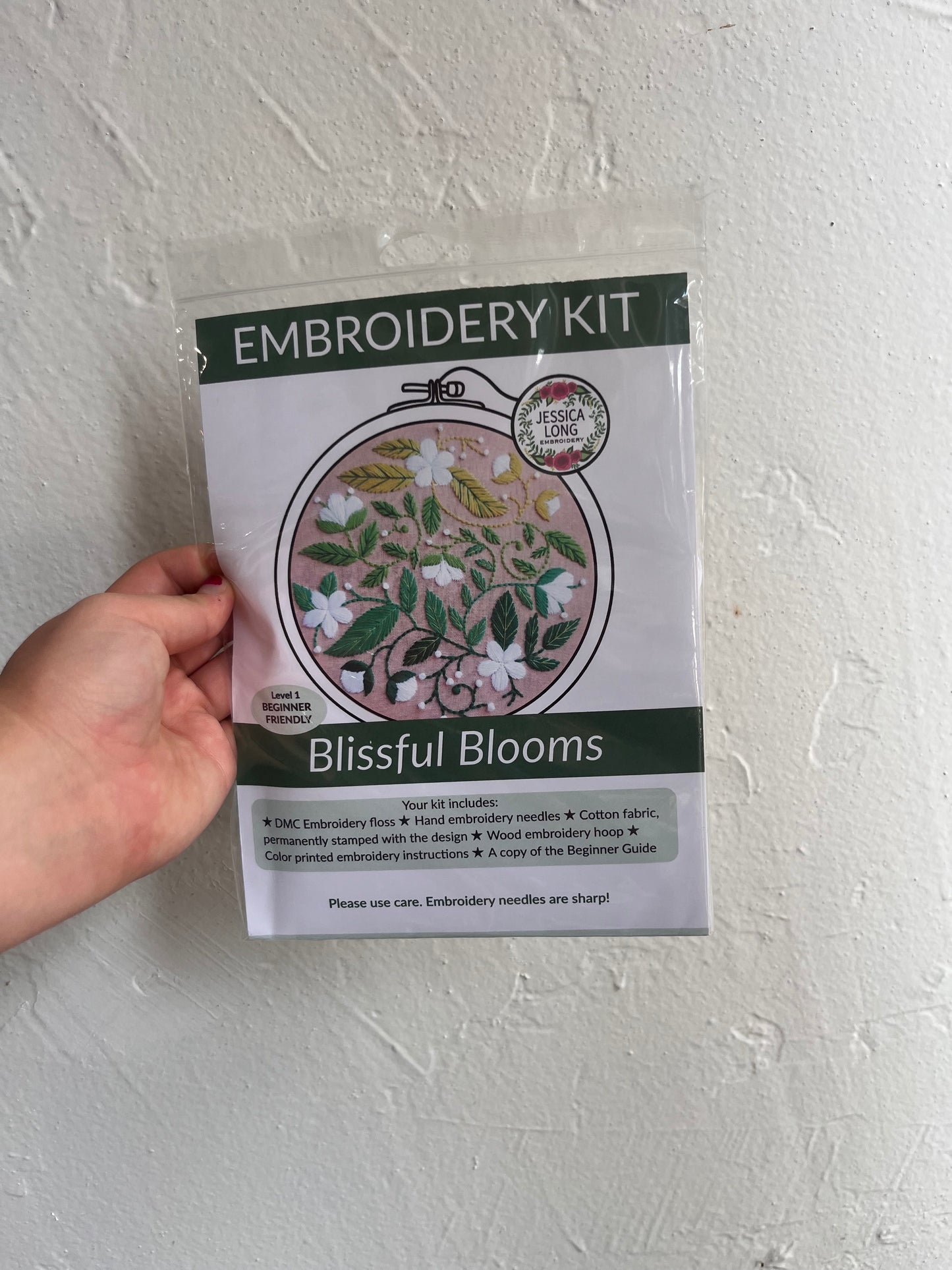 Blissful Blooms Beginner Embroidery Kit