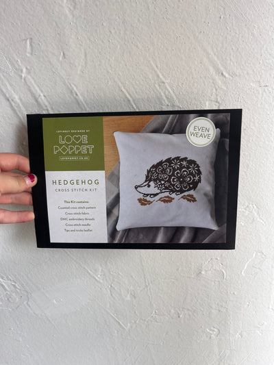 Hedgehog - Cross Stitch Kit
