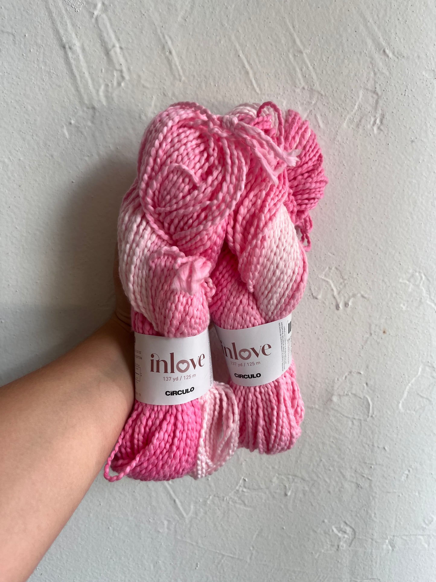 InLove Chunky Yarn 100% Cotton