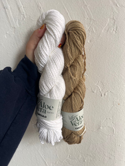ALOE VERA - 40% VISC 30% COTTON 30% ALOE  - 100GR