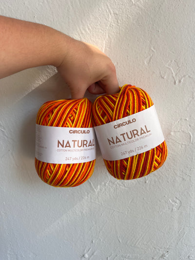 Natural Cotton Multicolor Premium 4/6 100% Brazilian Cotton