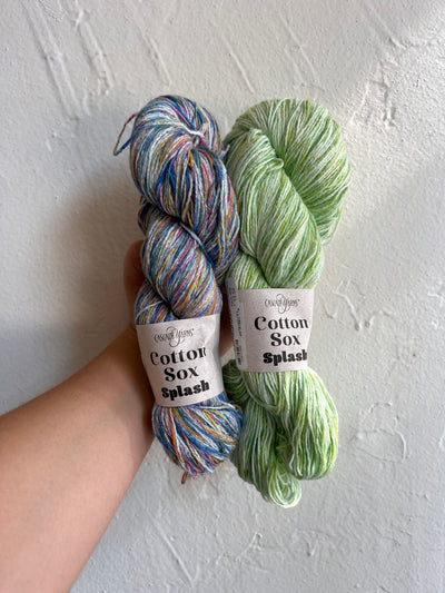Cotton Sox Splash by Cascade Yarns