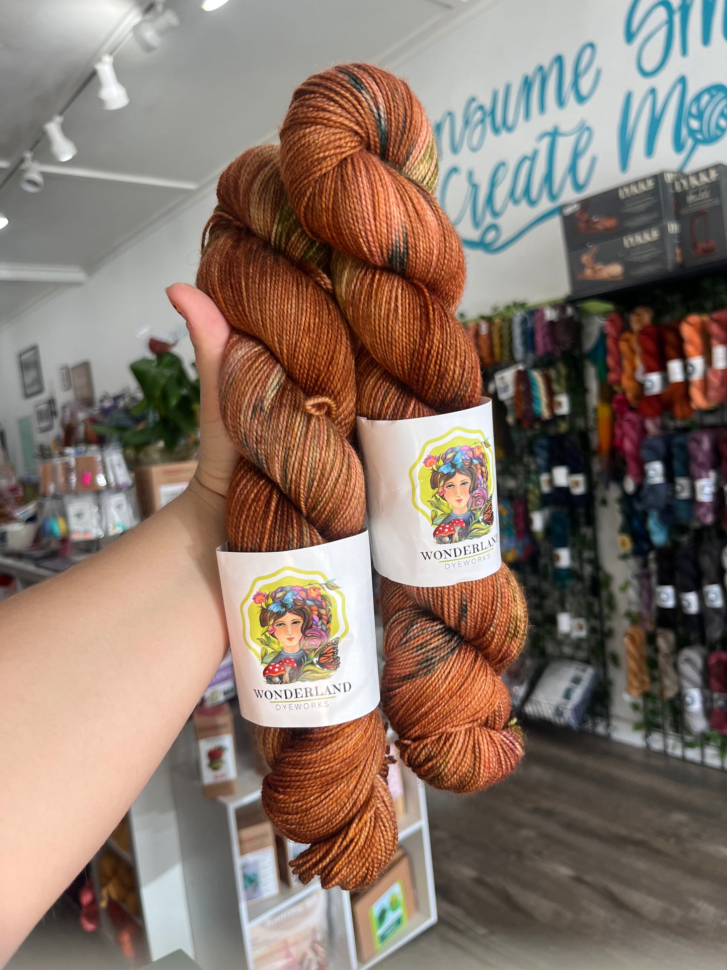 Wonderland Dyeworks Poetic Fingering