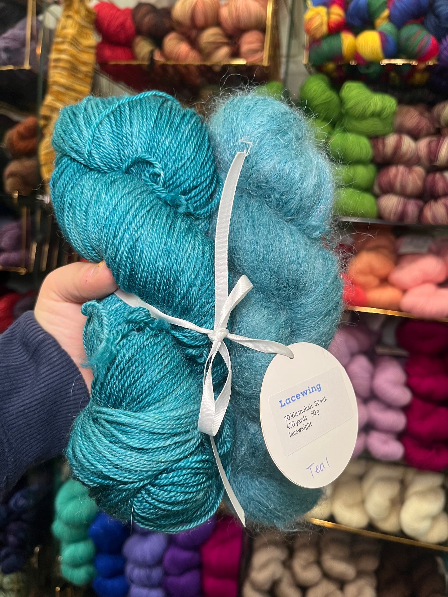 Theodora's Pearls Lacewing Sets - Cashmere, Mohair, Silk, & Merino Blend