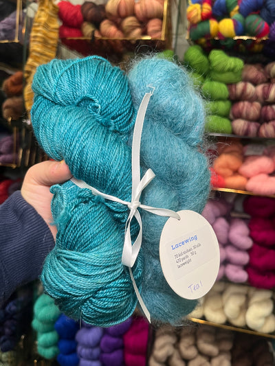 Theodora's Pearls Lacewing Sets - Cashmere, Mohair, Silk, & Merino Blend