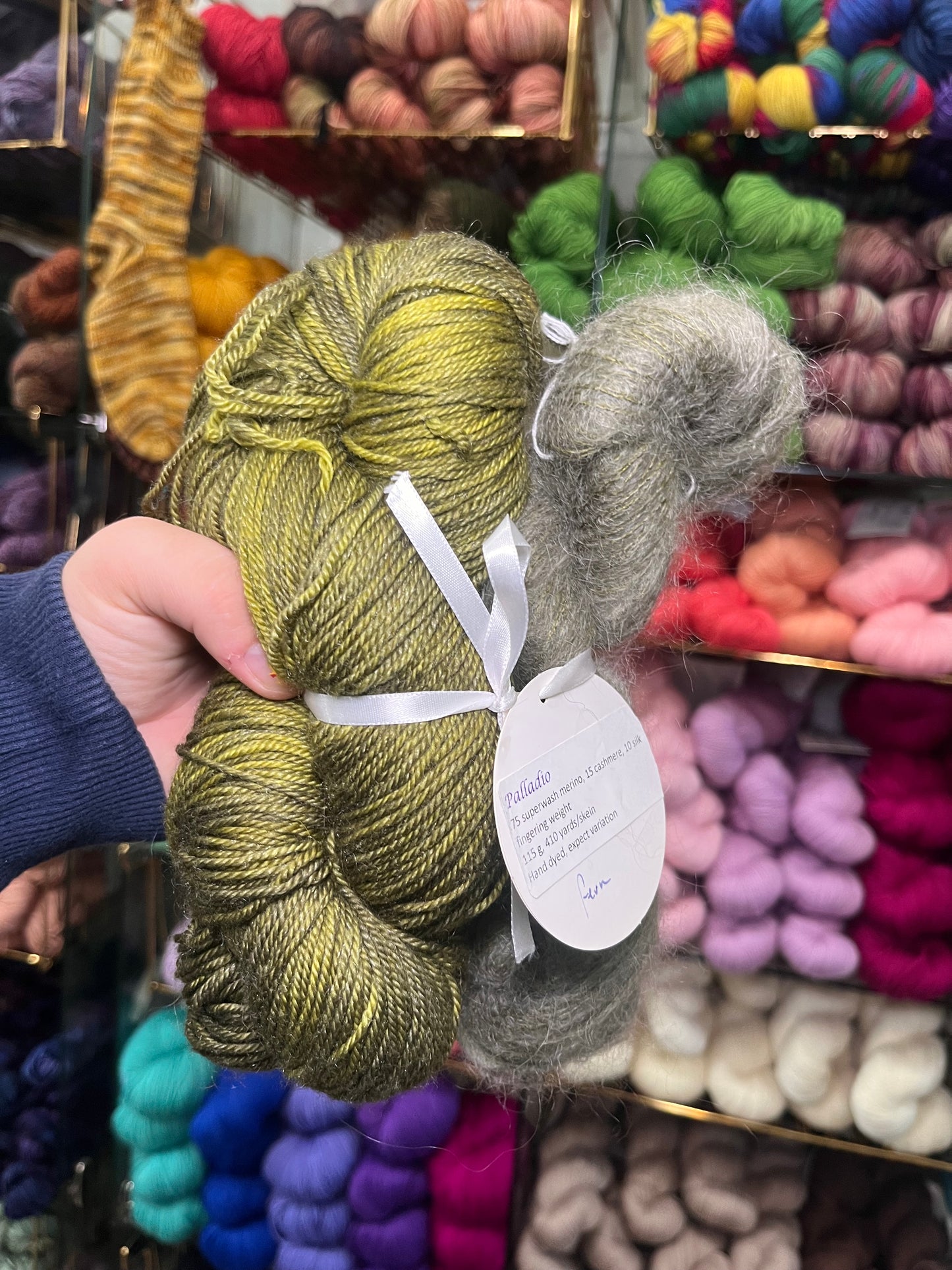 Theodora's Pearls Lacewing Sets - Cashmere, Mohair, Silk, & Merino Blend