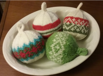 Knitted Holiday Ornaments